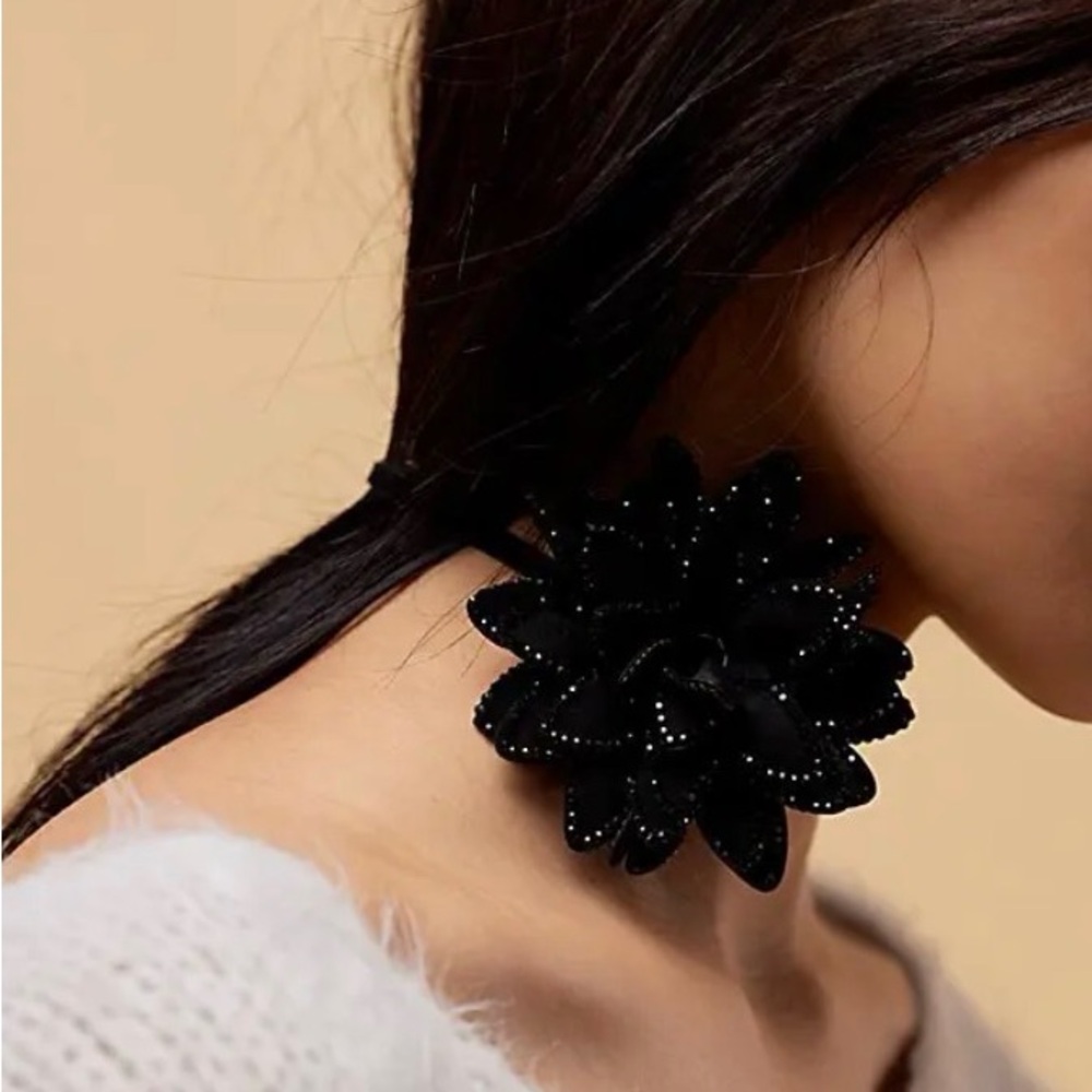 NWT Free People From Dusk Till Dawn Choker in Black O/S - Picture 1 of 4